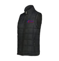 LACSH008 - 18 Ladies Black Puffy Vest