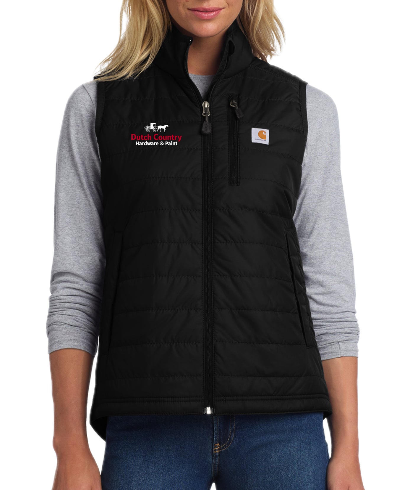 DC-010 Ladies Carhartt Black Gilliam Vest