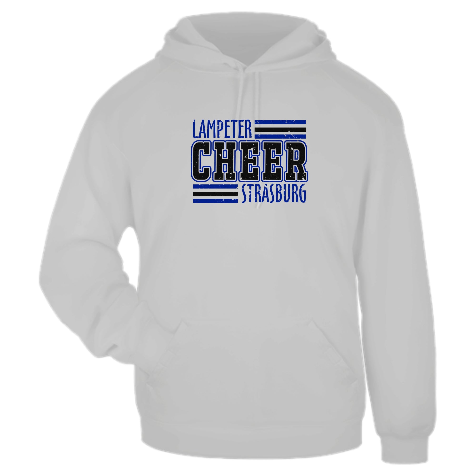 LSCH-15-2 White Hooded Sweatshirt