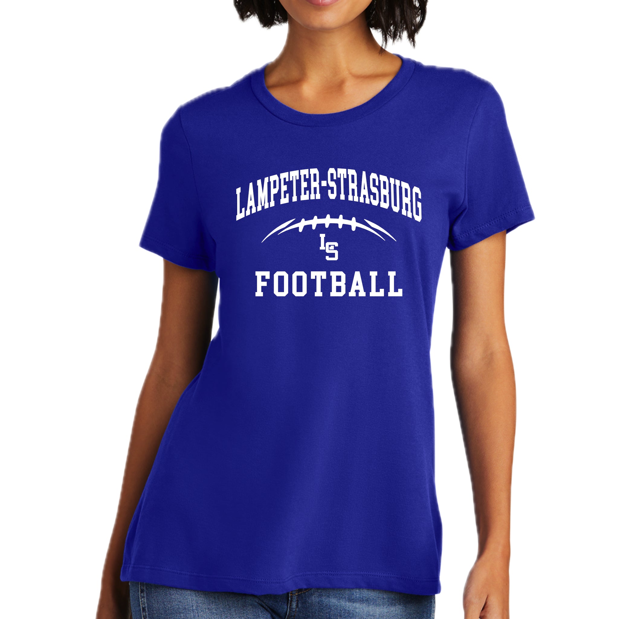 LSYF-02 Women's Royal Short Sleeve Soft Tee