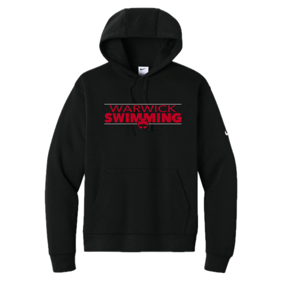 WARSWSH01-15 Black Nike Fleece Hooded Sweatshirt