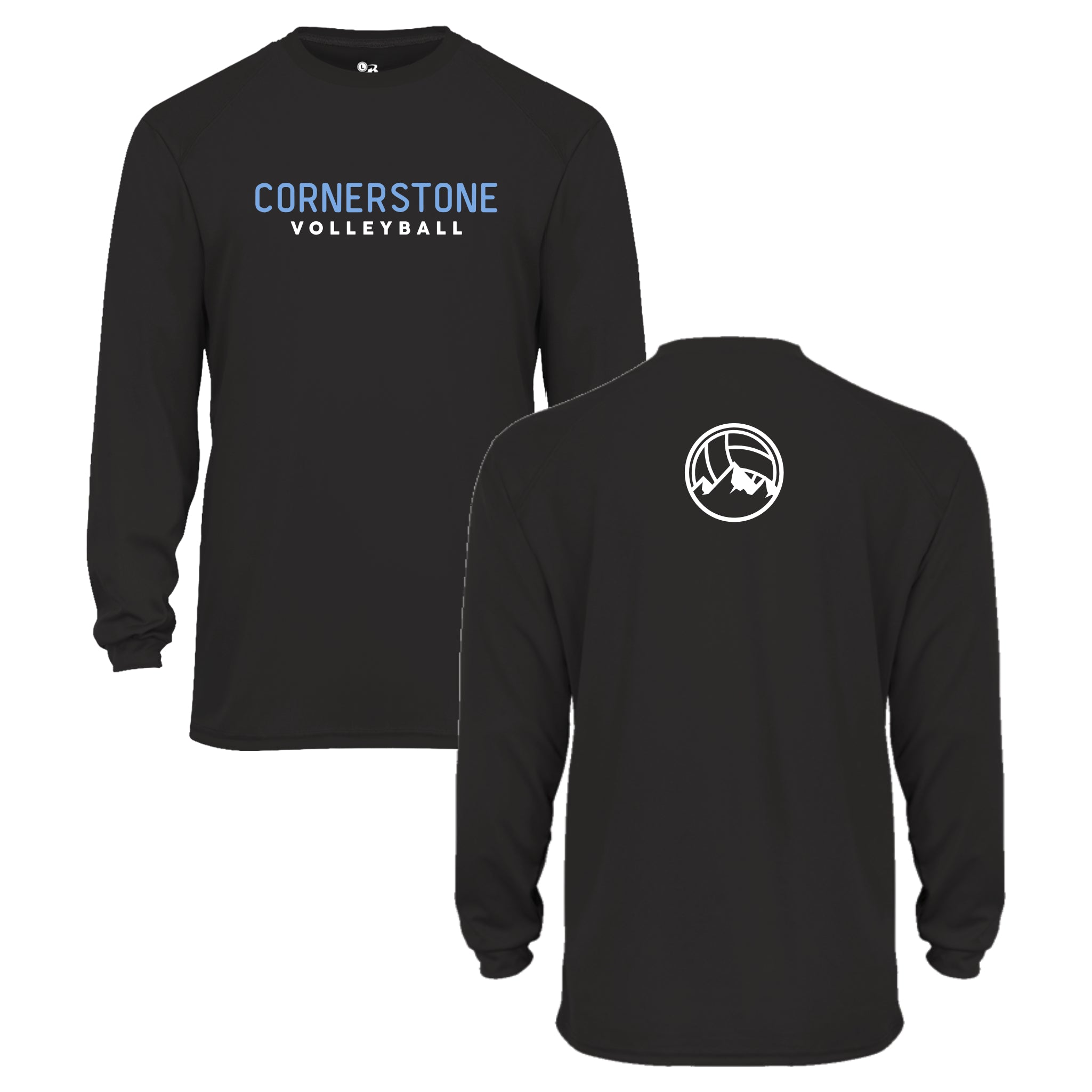 CVCSH02 - 22 Graphite Performance Long Sleeve