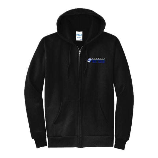 PMCSH213 Black Full Zip Hoody