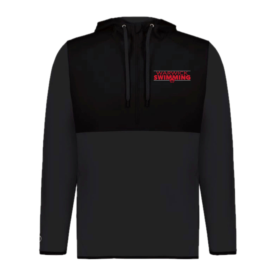 WARSWSH01-29 Black Holloway City Stretch Hybrid Pullover