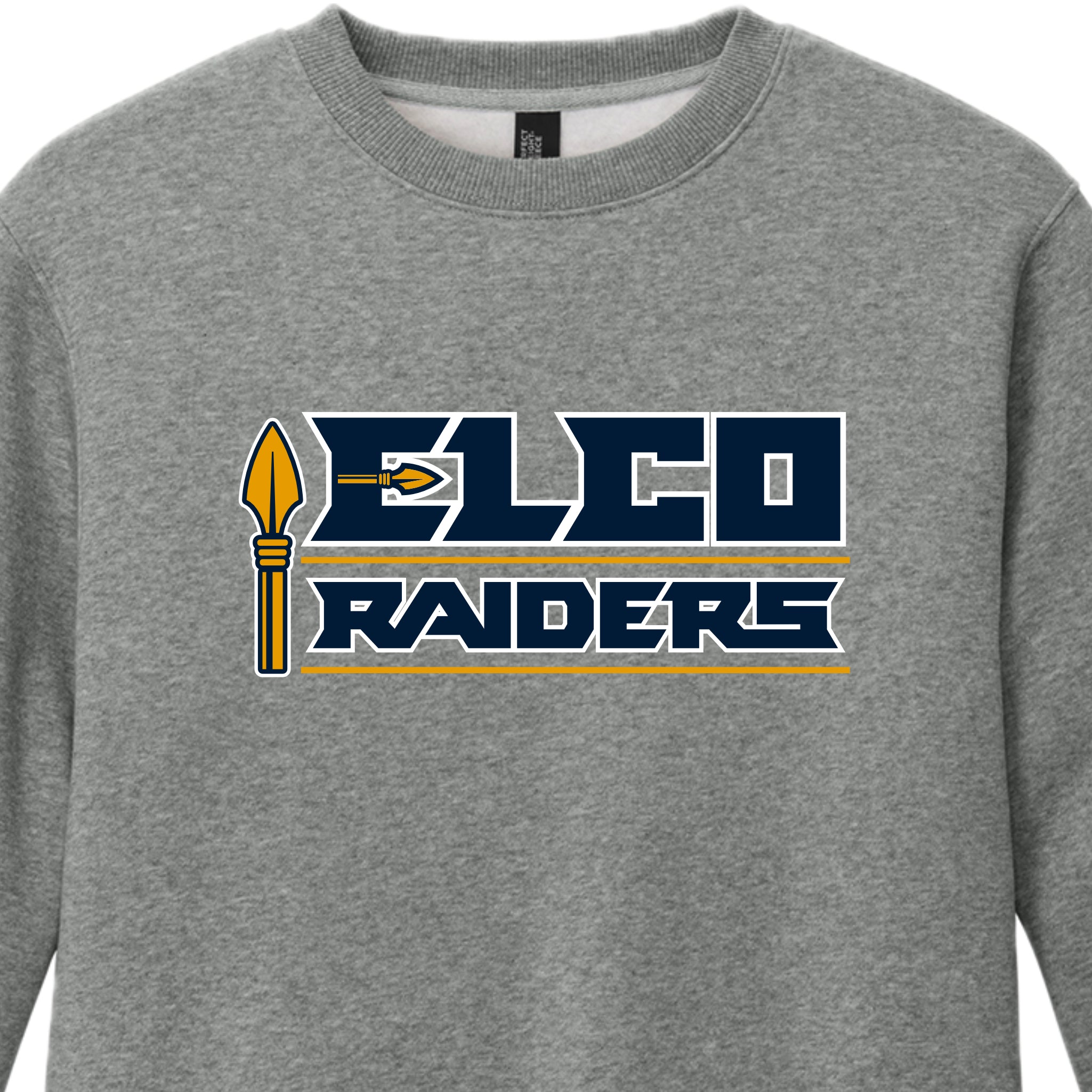 25584-012 Heathered Steel Raider Crew Sweatshirt