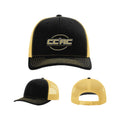 CCACSH01 -10 Black/Vegas Gold Richardson Trucker Cap