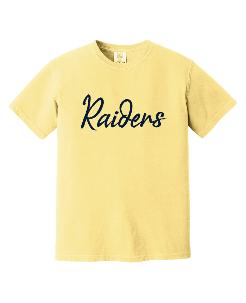 ELCOIS024 - 02 Comfort Colors Raiders Short Sleeve Tee
