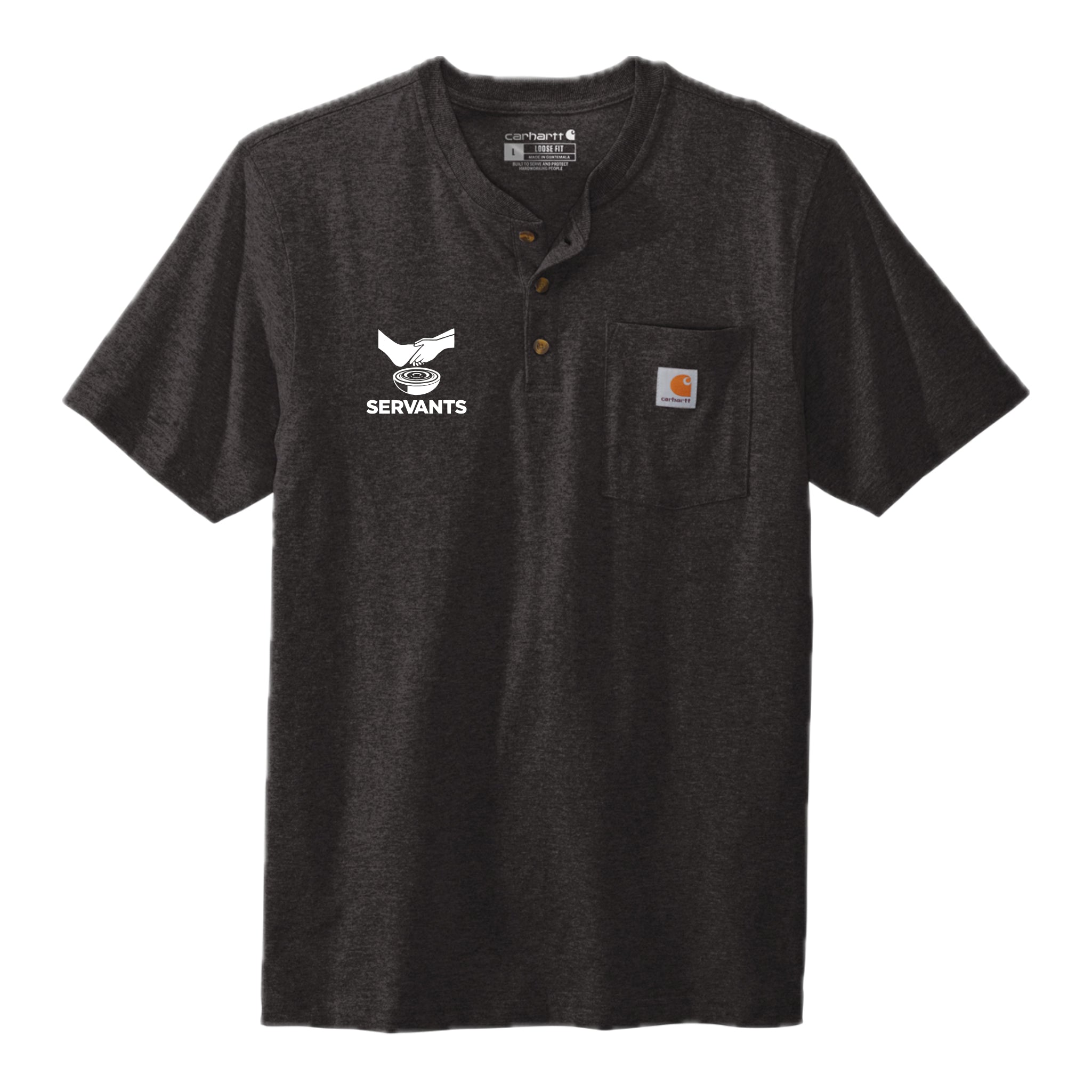 SERV025 Carhartt® Short Sleeve Henley