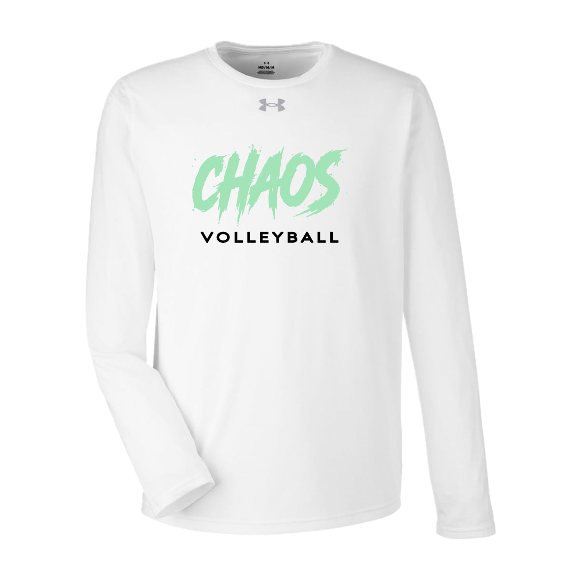 CCVOLSH01 - 12 White Under Armour Performance LS T-Shirt