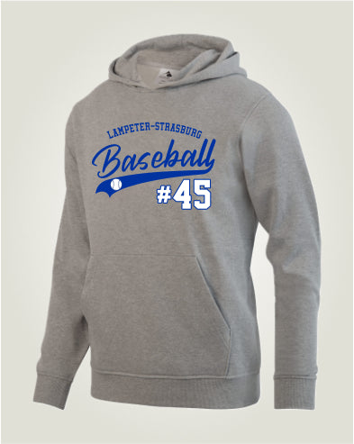 LSYB01 - 031 Charcoal Hooded Sweatshirt