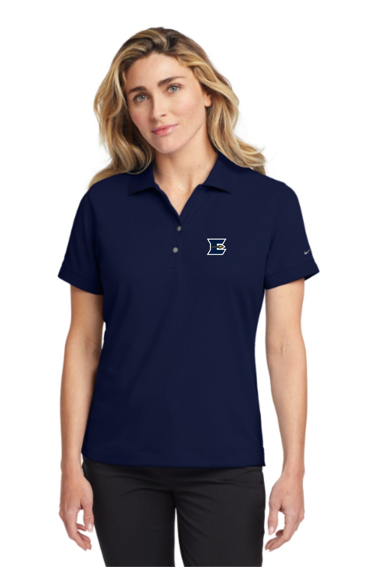 ELCOIS023-005 Ladies Nike Navy Polo