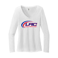 LACSH009-09 White Ladies Long Sleeve Tee