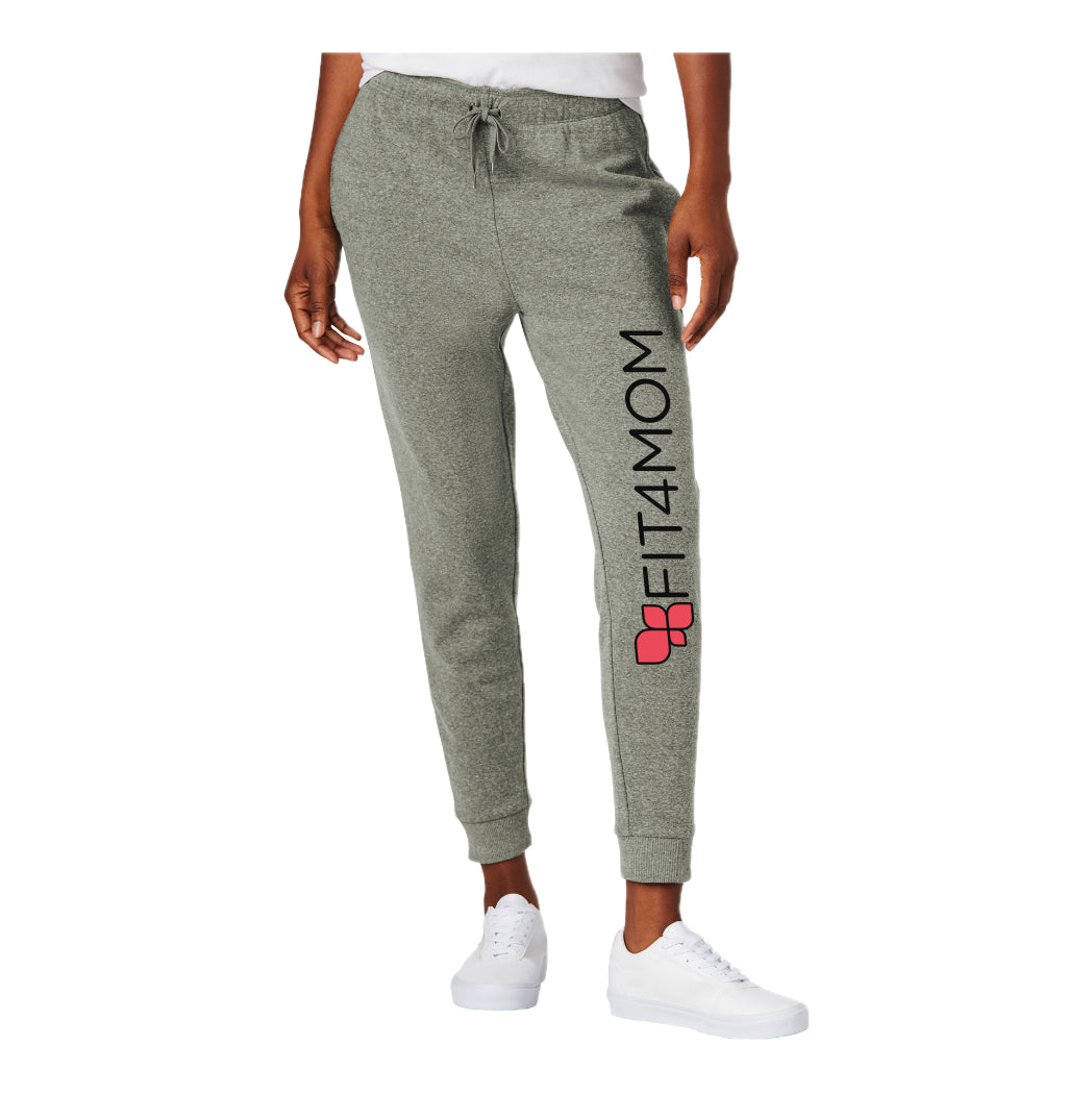 F4MSH-10 Grey Frost Tri Fleece Jogger