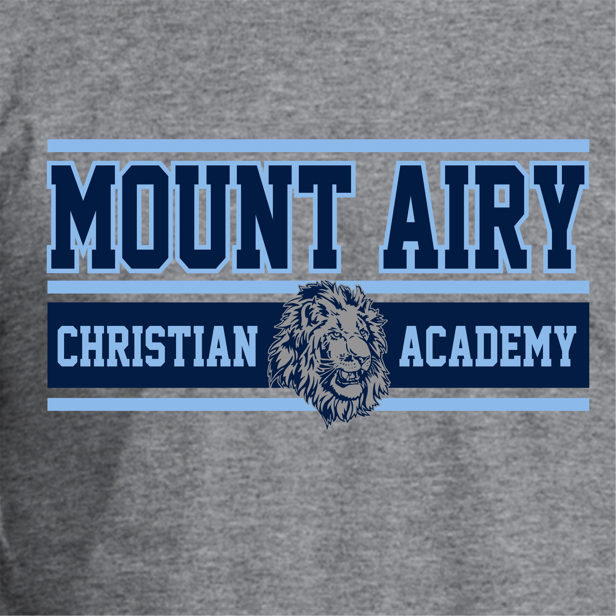 MACA010: Grey Mount Airy Long Sleeve