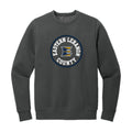 ELISSH02 - 009 Heathered Charcoal Heavy Weight Crew Sweatshirt