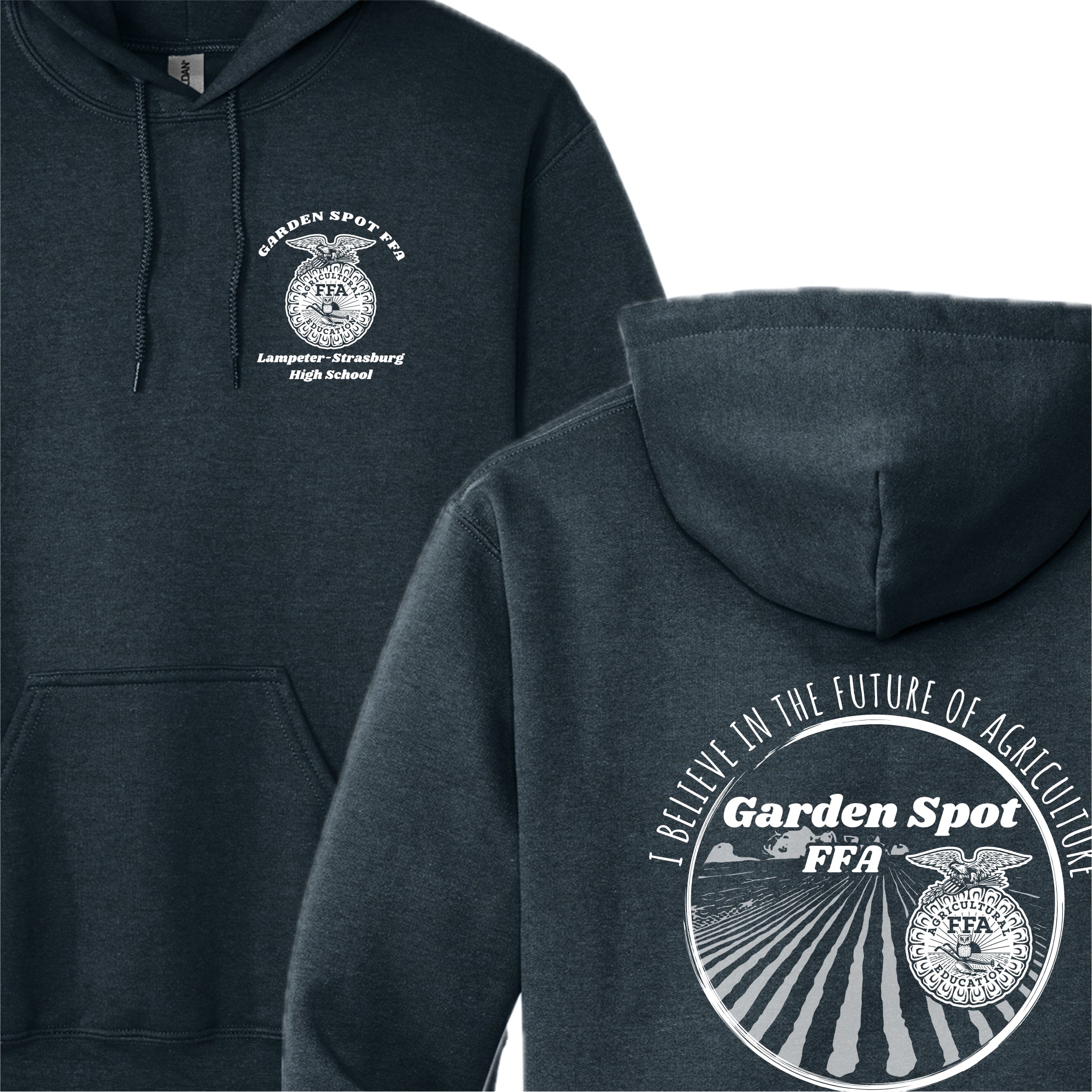 GSFFASH01 - 05 Dk Heather Hoody