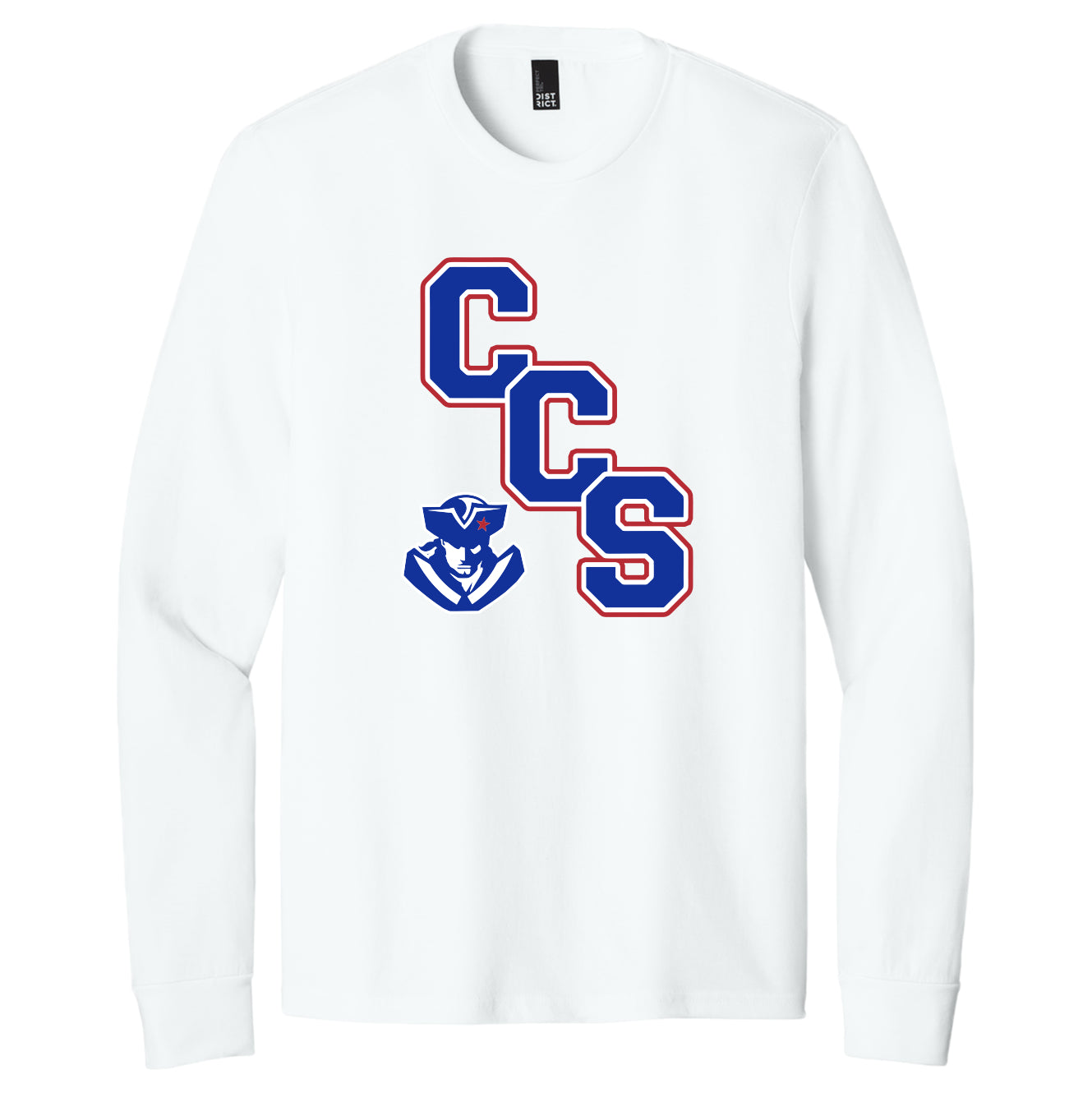 CCS034 CCS Logo Long Sleeve Tee