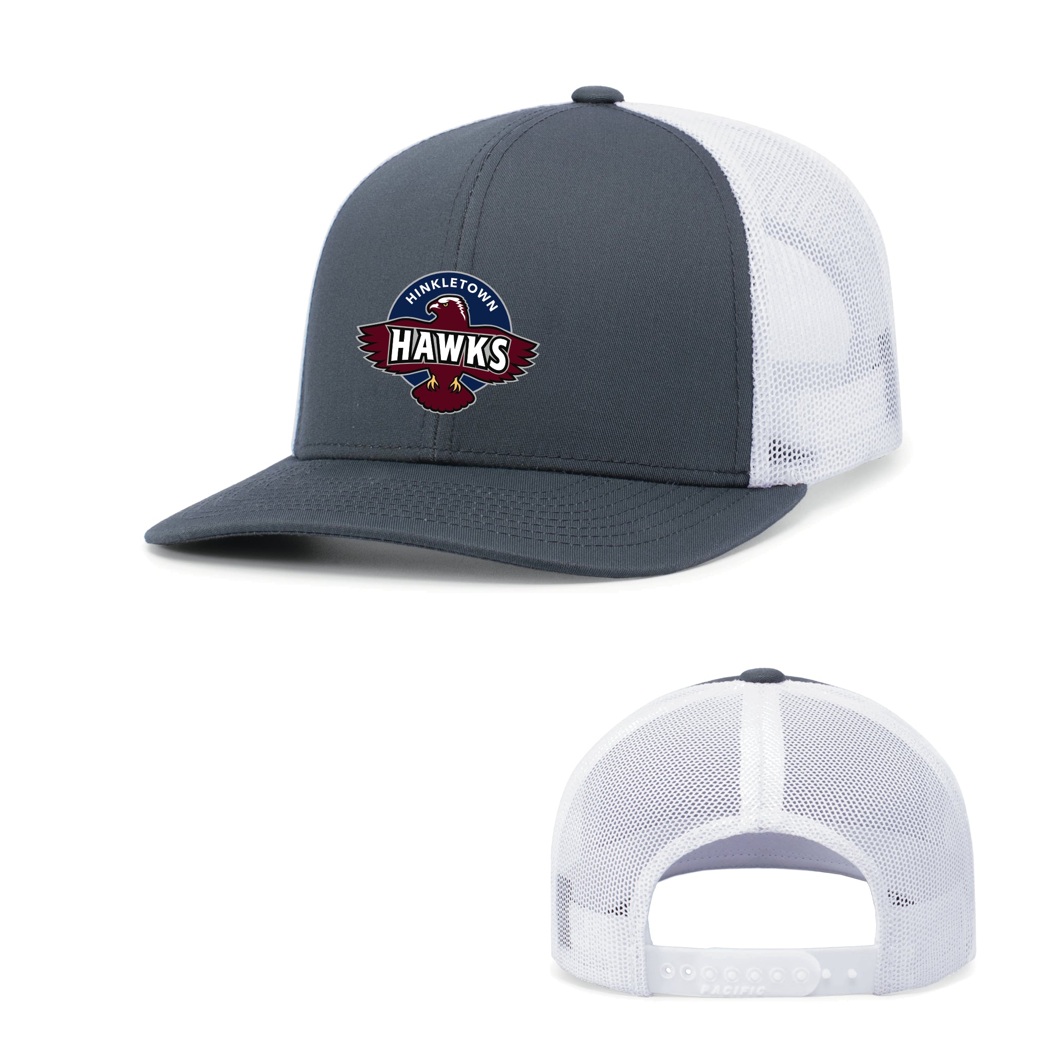 HHSH02-10 Graphite / White Trucker Hat
