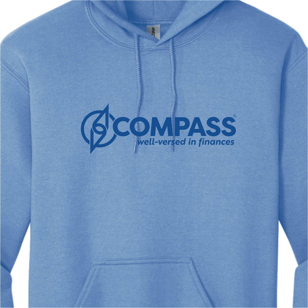 COM012 Carolina Blue Hooded Sweatshirt
