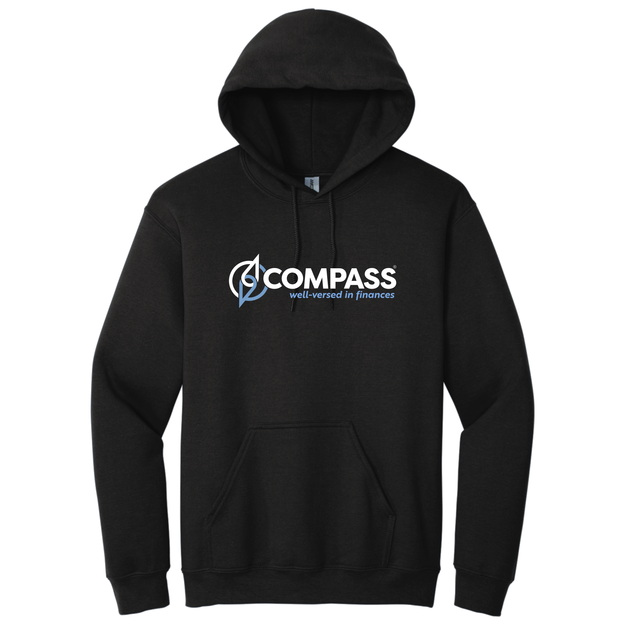 COM011 Black Hooded Sweatshirt