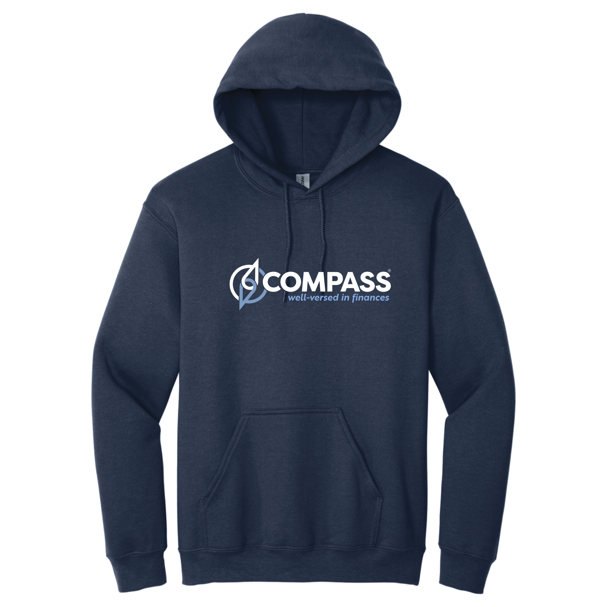 COM010 Navy Hooded Sweatshirt