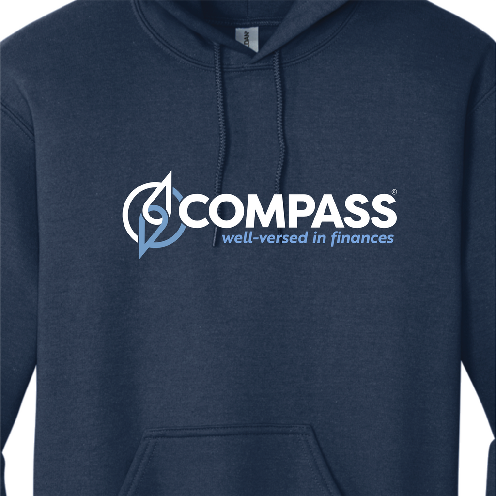 COM010 Navy Hooded Sweatshirt