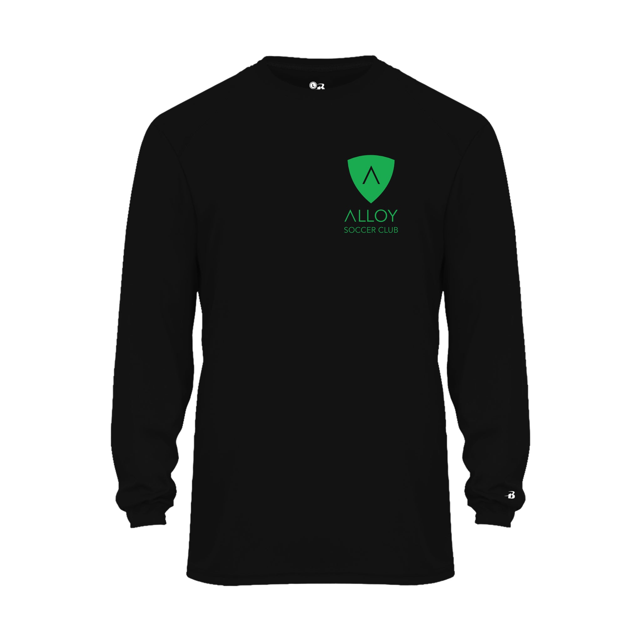 ASCSH01-05 Black Performance Long Sleeve Tee