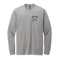 LCS128- Eagles Basketball Long Sleeve Grey Frost Tee