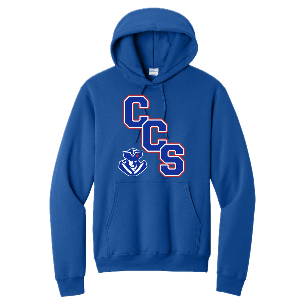 CCS040 CCS Logo Hooded Sweatshirt
