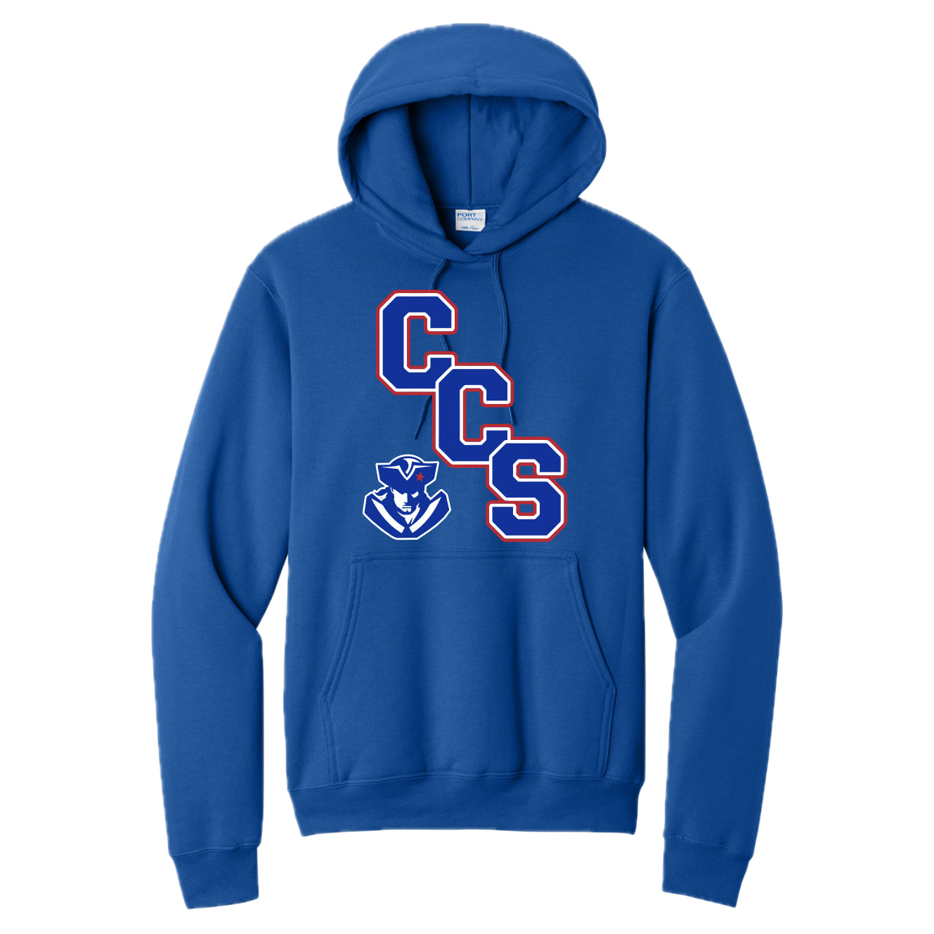 CCS040 CCS Logo Hooded Sweatshirt