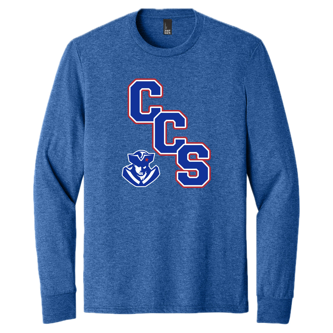 CCS034 CCS Logo Long Sleeve Tee