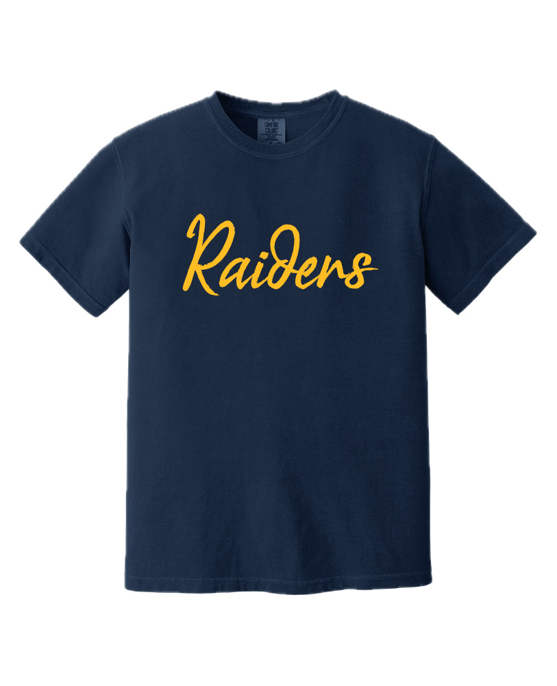 ELCOIS024 - 02 Comfort Colors Raiders Short Sleeve Tee
