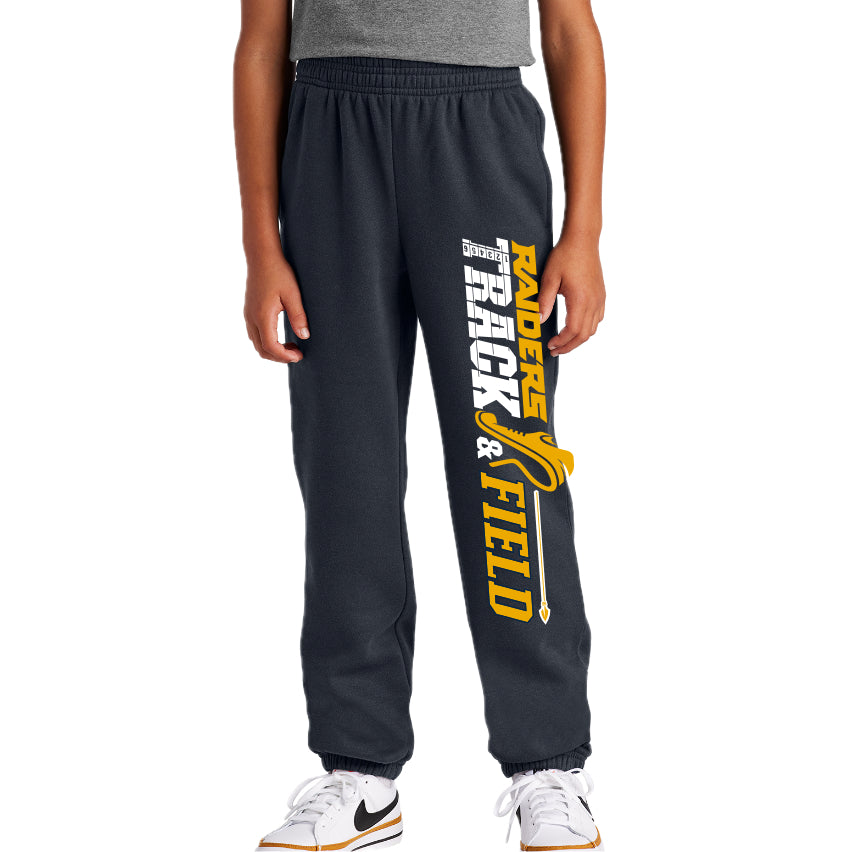 ETFSH04 11 New Navy Youth Fleece Sweatpant