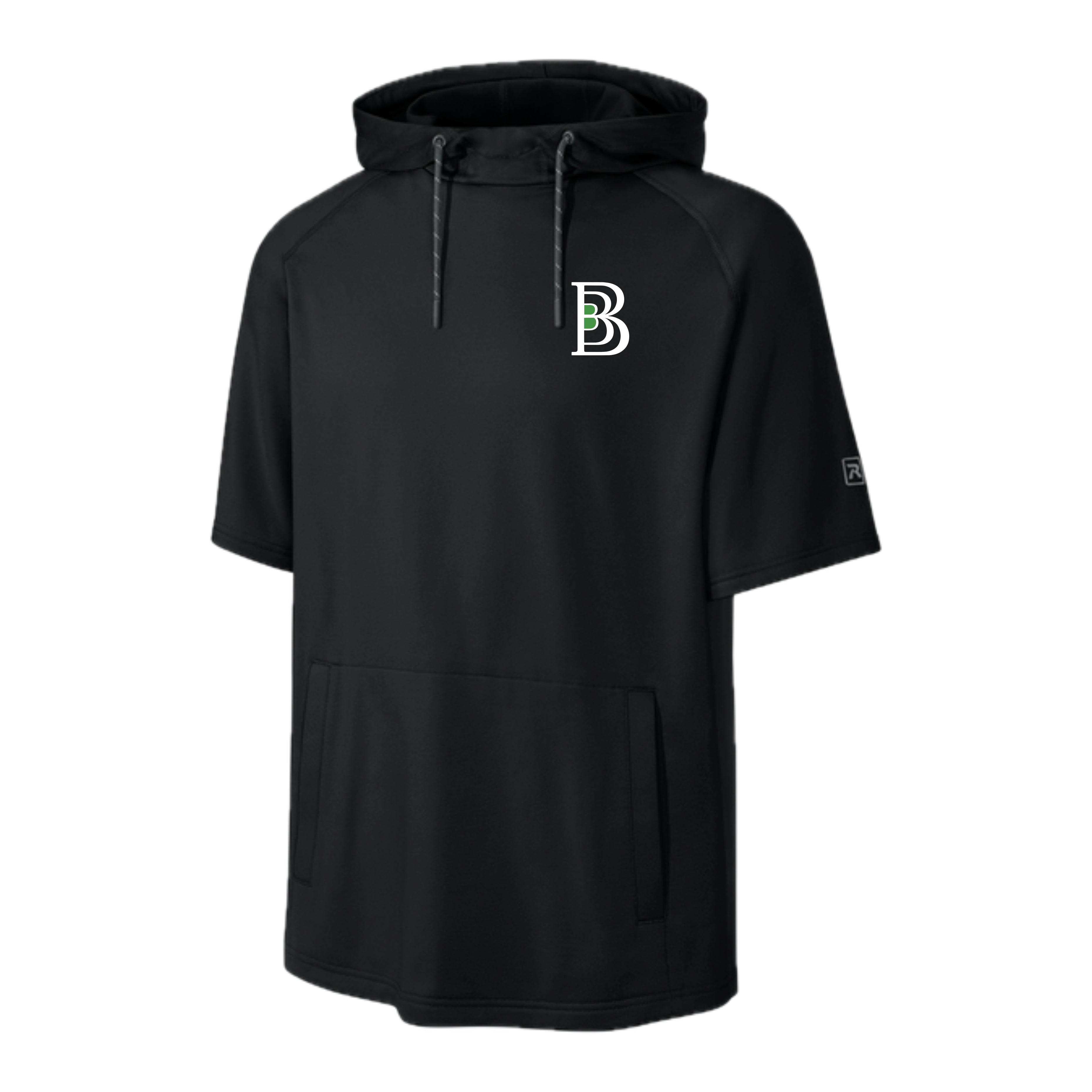 BTBSH01 - 11 Black Short Sleeve Performance Hoody