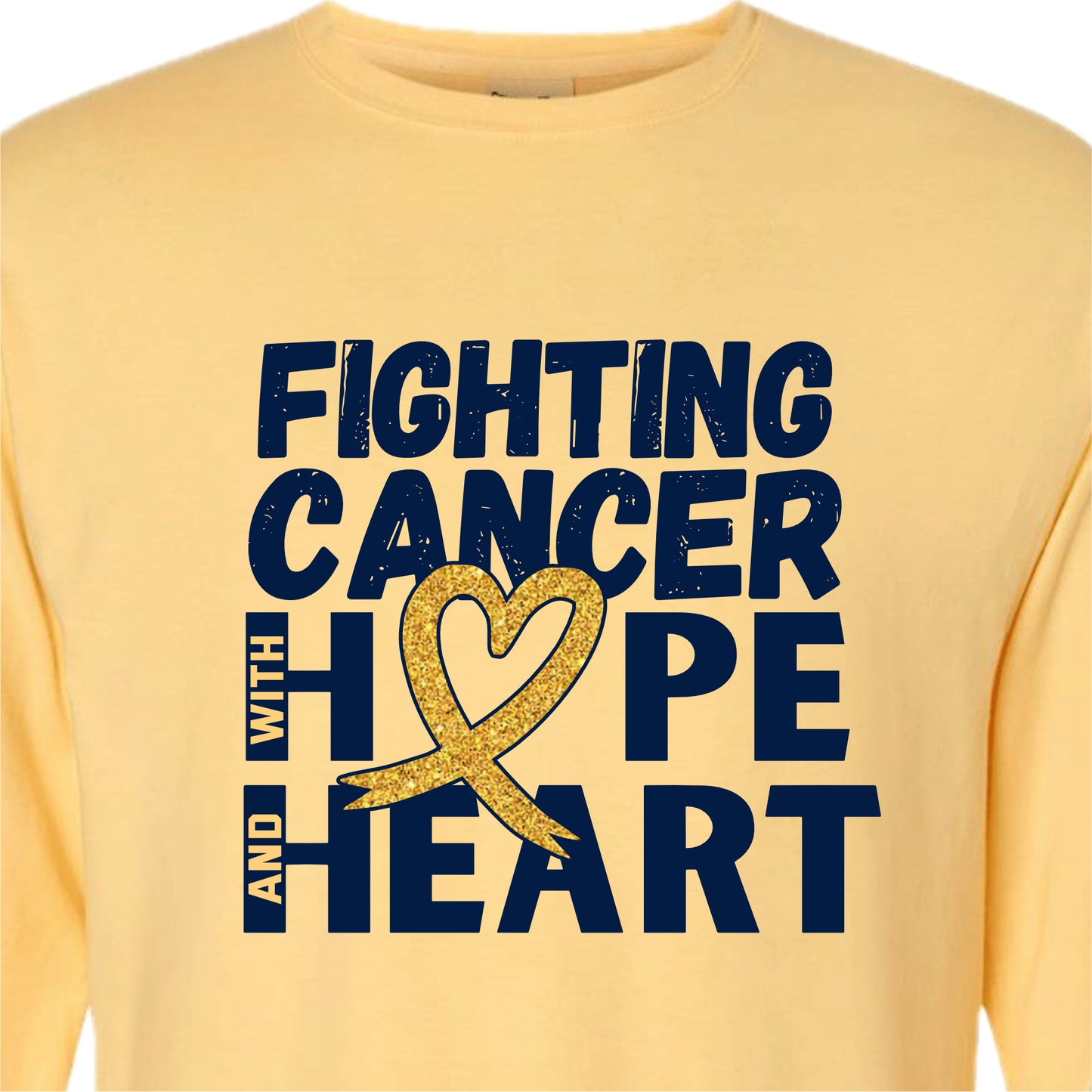 FTK004 Long Sleeve Tee ** w/Glitter **