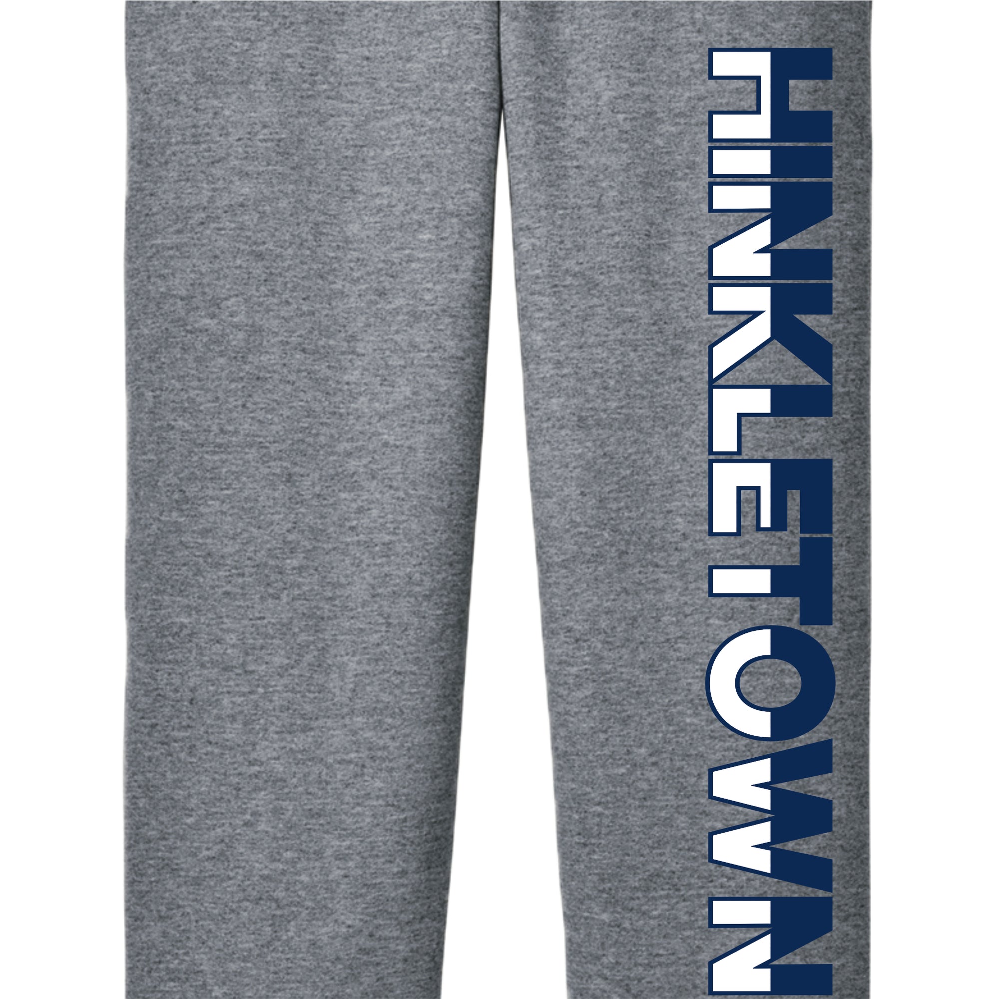 HHSH02-8 Ath Heather Hinkletown Open Bottom Pant