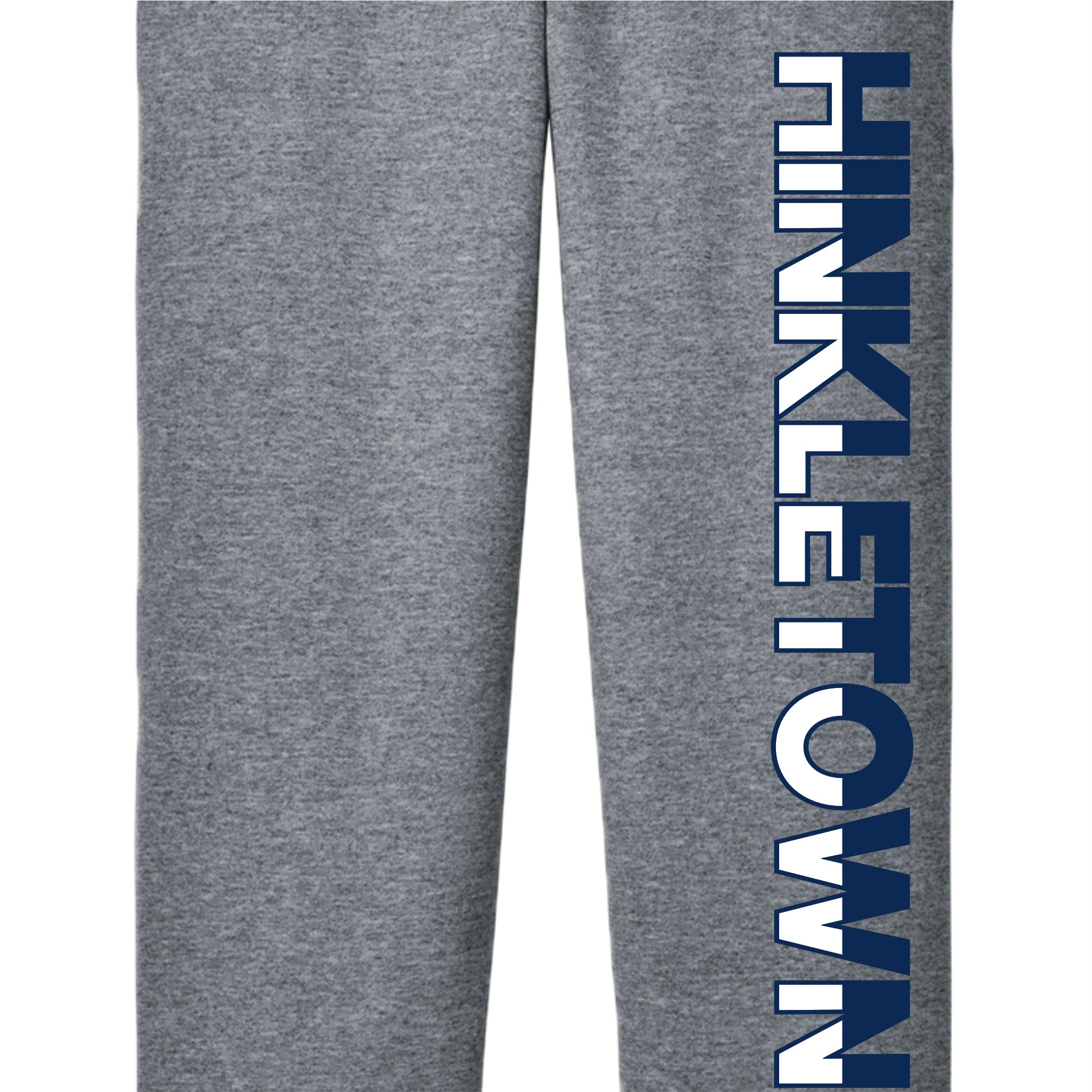 HHSH02-8 Ath Heather Hinkletown Open Bottom Pant