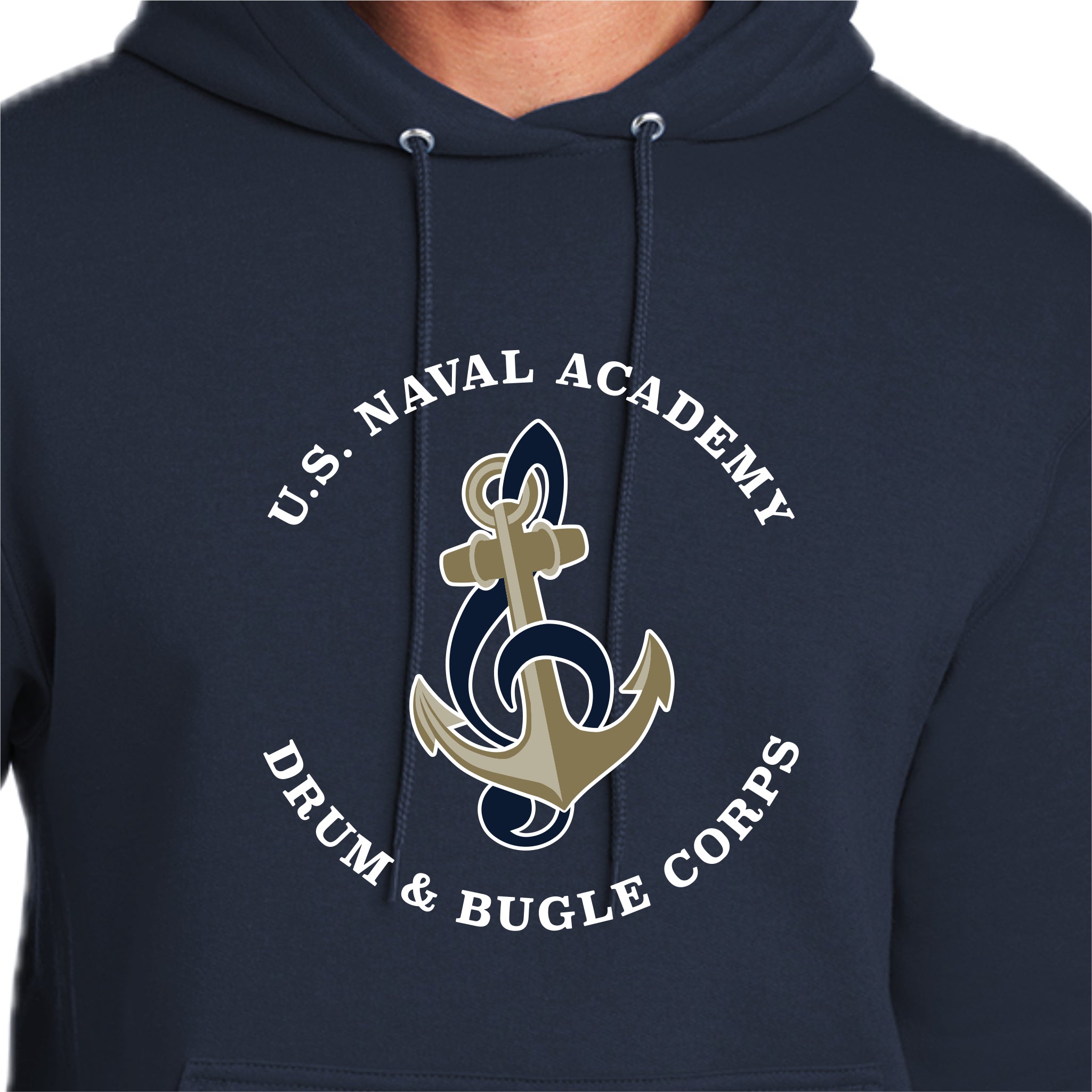 USNASH01-06 Navy Anchor Hoody