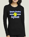 LSYS01 - 012 Black Ladies Long Sleeve Tee