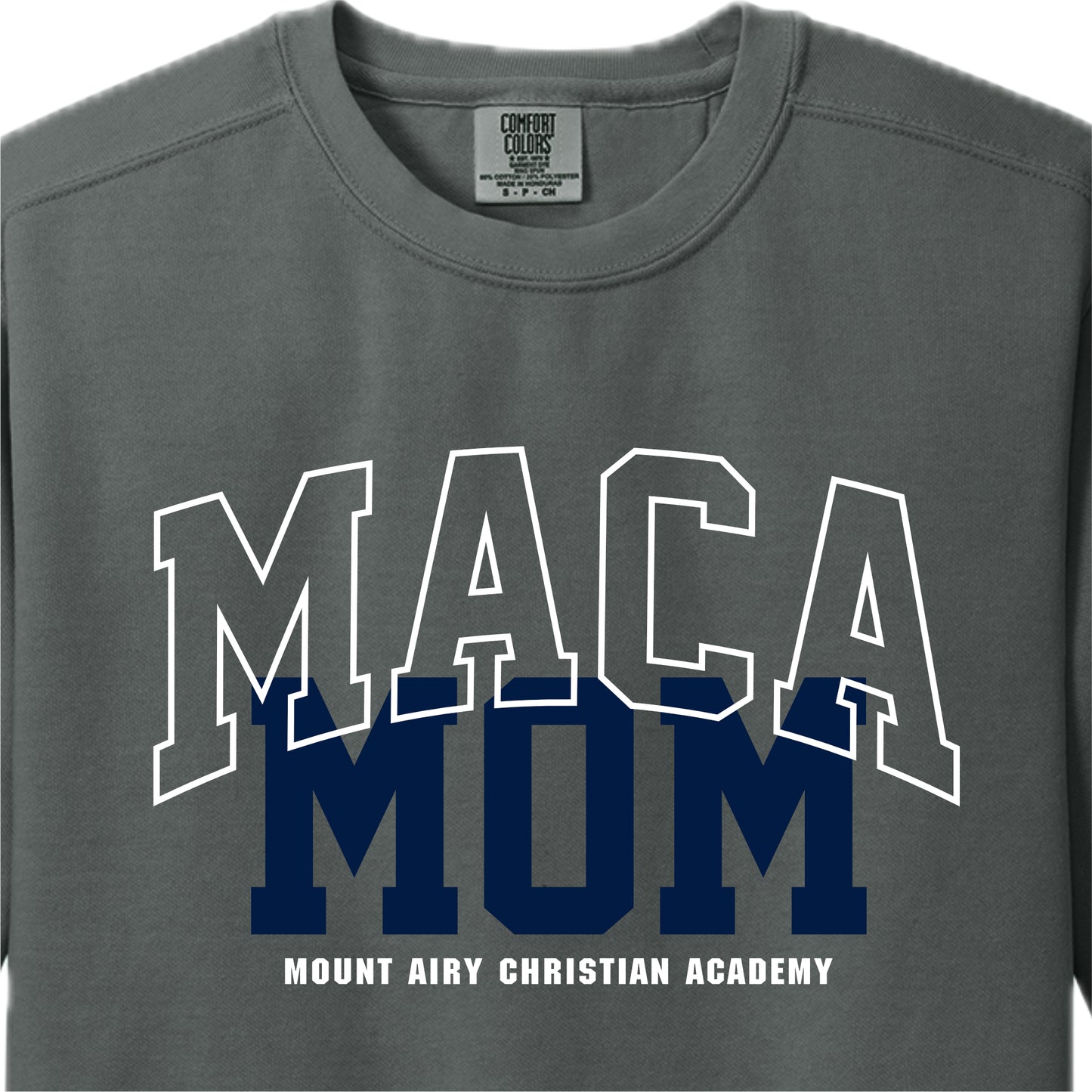 MACA051 - Comfort Colors ® Grey Mom Crewneck