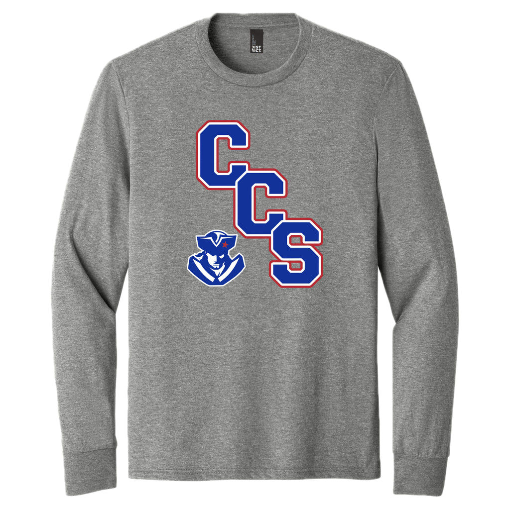 CCS034 CCS Logo Long Sleeve Tee