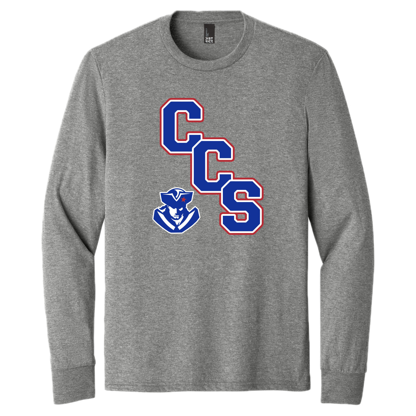 CCS034 CCS Logo Long Sleeve Tee
