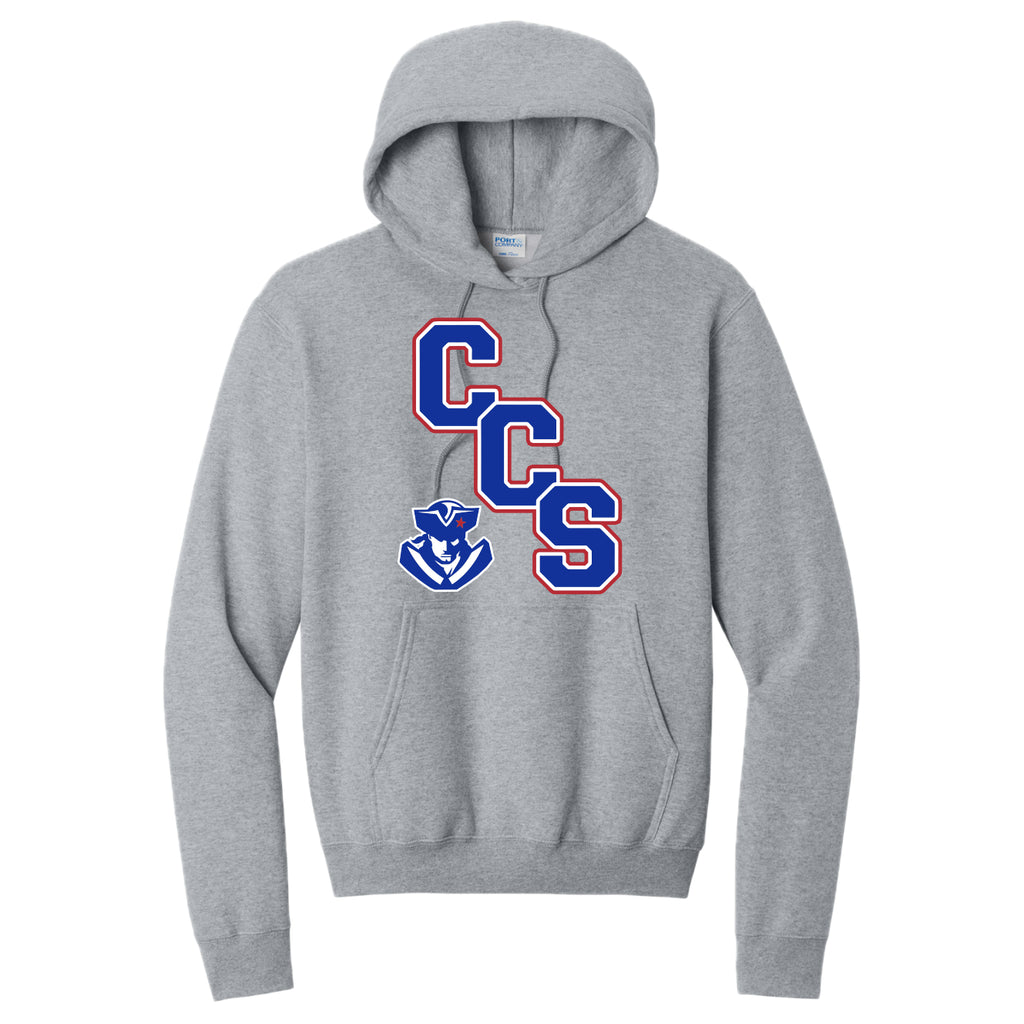 CCS040 CCS Logo Hooded Sweatshirt