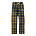 EBANDSH02 - 12 Team Navy/Gold Flannel Plaid Pant