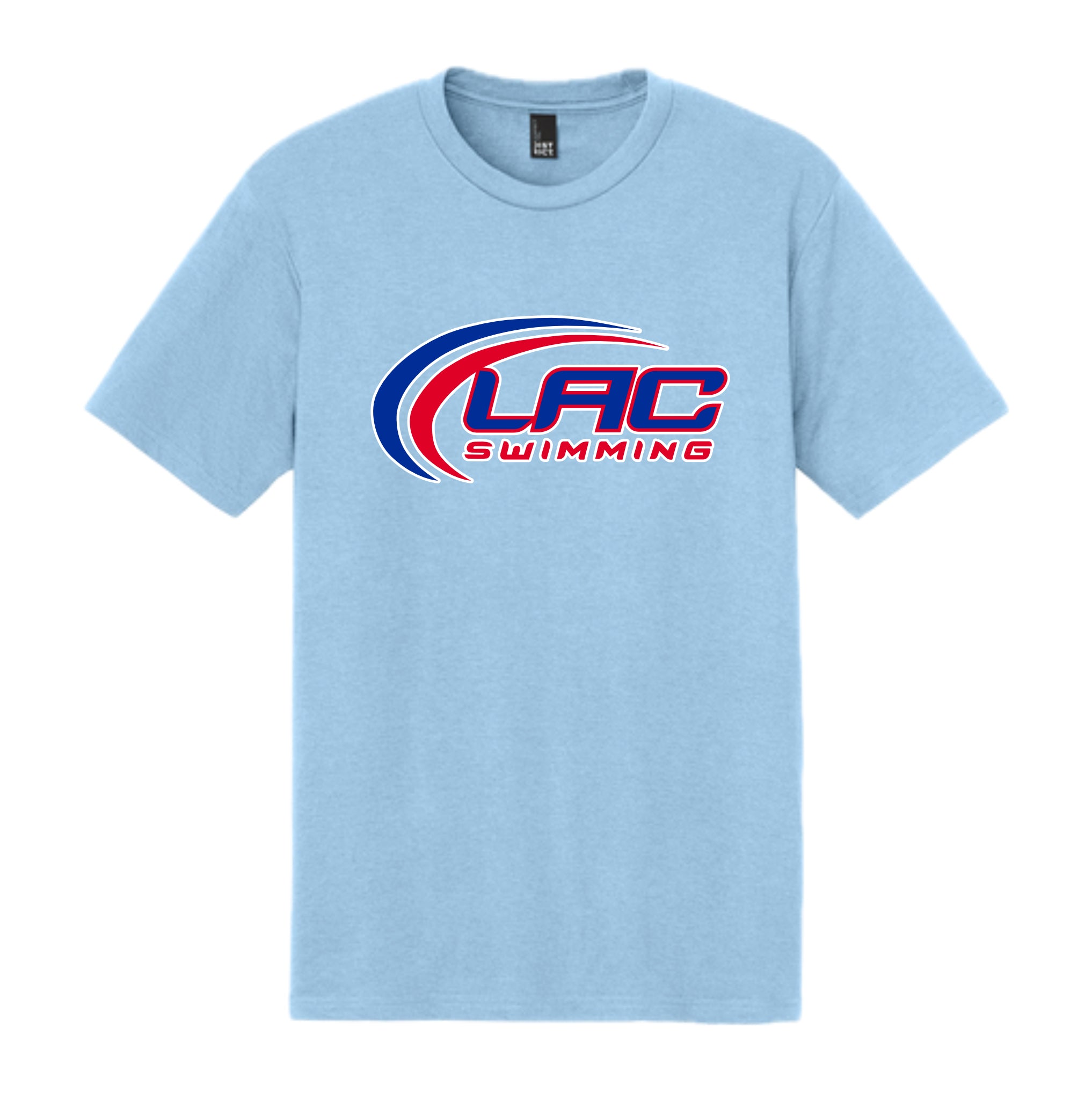 LACSH009-11 Ice Blue Short Sleeve Tee