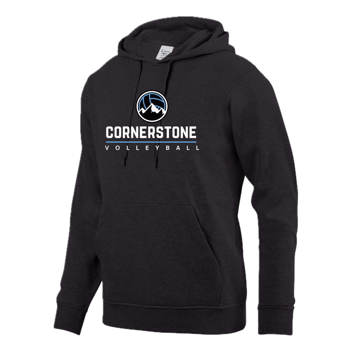 CVCSH03 - 12 Carbon Heather Fleece Hoody