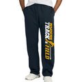 ETFSH04 12 New Navy Open Bottom Fleece Sweatpant