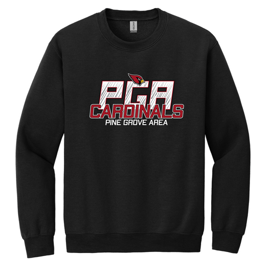 PGASH01 - 13 Black Heavy Blend Crewneck