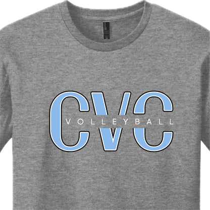 CVCSH01 - 09 Grey Frost Short Sleeve CVC Tee