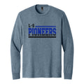 LSHHSH01 - 14 Flint Blue Heather LS PIONEERS Long Sleeve T-Shirt